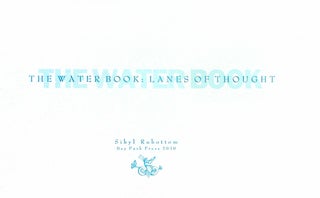 The Water Book: Lanes of Thought