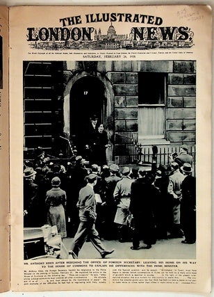 Item #26483 The Illustrated London News, No. 5158 Vol. 192. February 26, 1938. Unknown