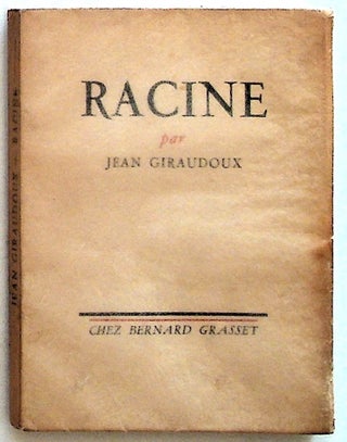 Item #26484 Racine. Jean Giraudoux