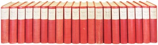 Item #26910 Thackeray's Works. 20 volume set. William M. Thackeray