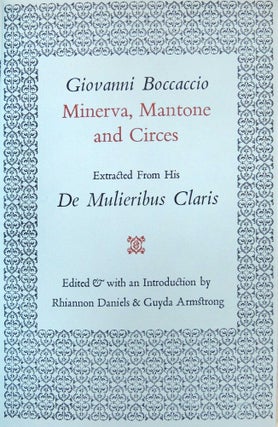 Minerva, Mantone and Circes. Extracted from De Mulieribus Claris.