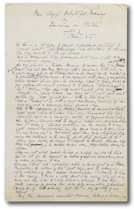 Item #27067 Autograph Manuscript of "Mrs. Algy's Delightful Morning" Bettina Von Hutten, Baroness...