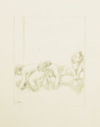 Item #27071 Repeated Bend Lithograph. Charles Hazelwood Shannon