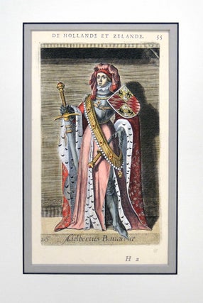 Item #27220 Leaf - Count Adelbertus Bauarici. Philippe Galle