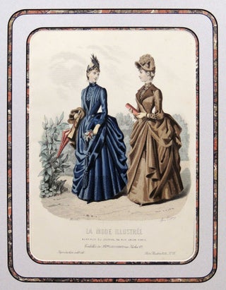 Item #27256 Girardin Fashion Plate from La Monde Illustree. Sulpice Guillaume Chevalier