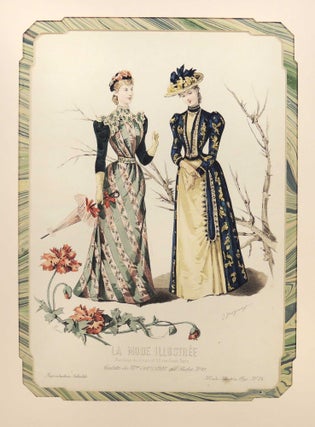 Item #27258 Girardin Fashion Plate from La Monde Illustree. Sulpice Guillaume Chevalier