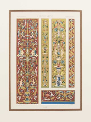 Item #27264 Racinet Lithograph. Auguste Racinet