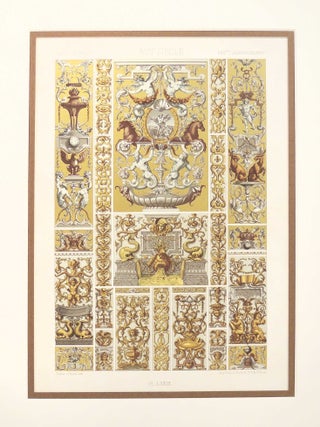 Item #27277 Racinet Lithograph. Auguste Racinet
