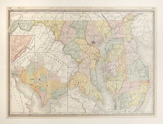 Item #27286 Map of Delaware, Maryland and Washington, DC. Unknown