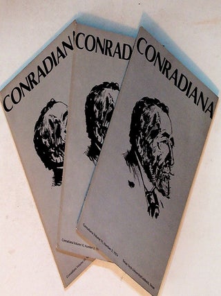 Item #27344 Conradiana: A Journal of Joseph Conrad. Volume VI, Numbers 1, 2, and 3. 1974. Joseph...