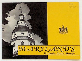 Item #27927 Maryland's Historic State House. Morris L. Radoff