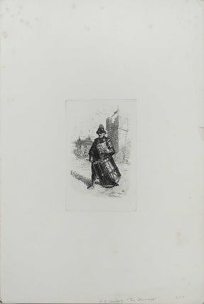 Etching of "The Drummer"