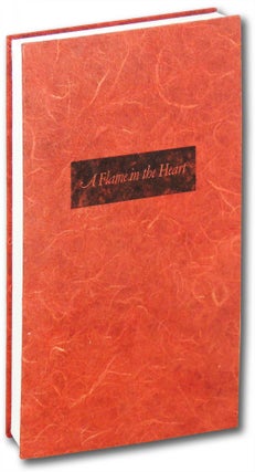 Item #28037 A Flame in the Heart. A Love/Hate Anthology. Littoral Press, Lisa Rappoport,...