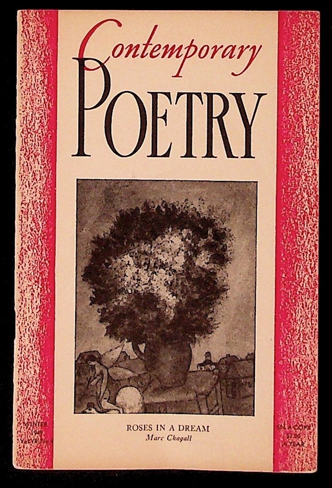 Item #28265 Contemporary Poetry: Winter, 1949, Volume VIII, Number 4. Mary Owings Miller.