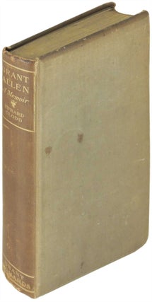 Item #28271 Grant Allen. A Memoir. Edward Clodd