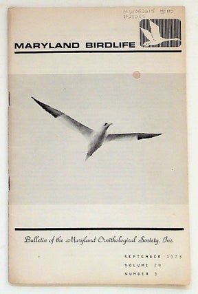 Item #28285 Maryland Birdlife: Bulletin of the Maryland Ornithological Society, Inc., Volume 29,...