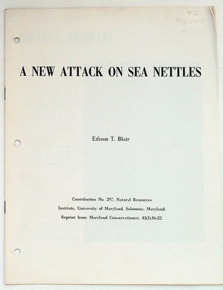 Item #28336 A New Attack on Sea Nettles: An Account of Research on the Swimmer's Nemesis. Edison...