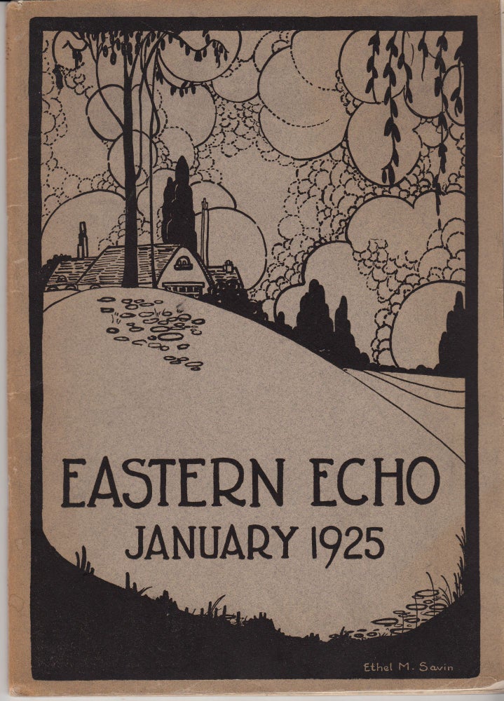 Item #28337 Eastern Echo, January 1925, Volume 7 Number 2. Eastern High school.