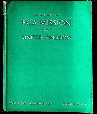 Item #28625 Report to the ECA Mission to the United Kingdom. Volume Two: Supporting Facts....