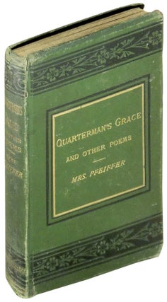 Item #28982 Quarterman's Grace and Other Poems. Emily Pfeiffer