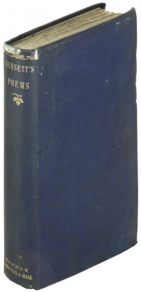 Item #28989 Poems. W. C. Bennett, William Cox