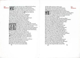 Six Kelmscott Press Leaves from The Earthly Paradise