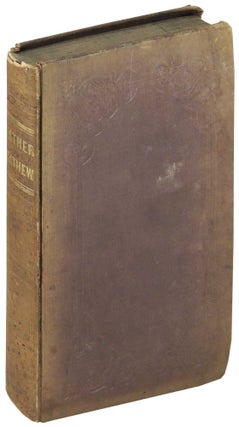 Item #29780 A Memoir of the Very Rev. Theobald Mathew, with an account of the rise and progress...