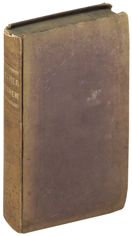 Item #29780 A Memoir of the Very Rev. Theobald Mathew, with an account of the rise and progress of temperance in Ireland. Rev. James Bermingham, M. D. P H. Morris.