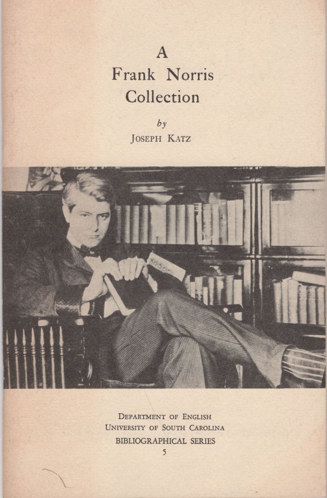 Item #30349 A Frank Norris Collection. Joseph Katz.