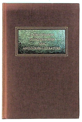 Item #30467 A Bibliography of Modern Irish and Anglo-Irish Literature. Frank L. Kersnowski, Laird...