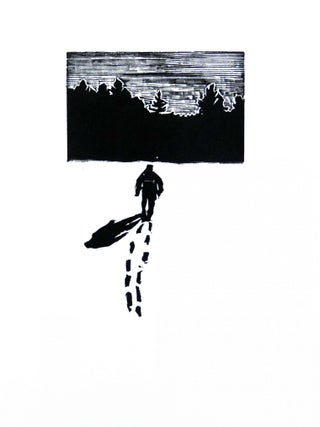 Pierre Elliott Trudeau: La Vie en Rose. A Biography in 80 Wood Engravings by George A. Walker