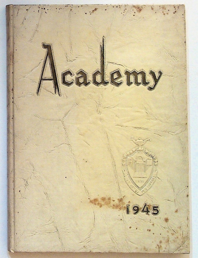 Item #30877 Milwaukee University School. Academy Yearbook. 1945. Mary Lahmann, Mary Shockley.