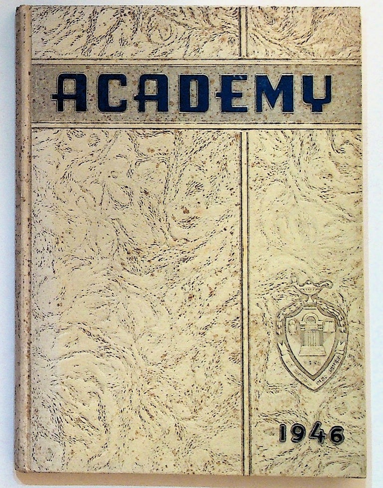 Item #30878 Milwaukee University School. Academy Yearbook. 1946. Joan Cristal, Carol Grim.