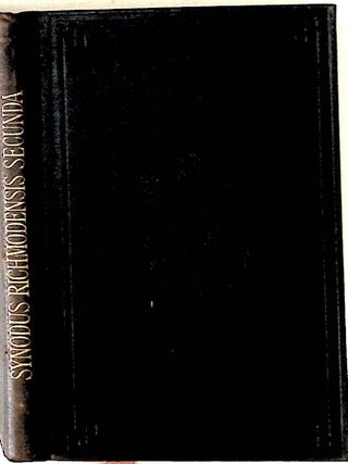 Item #31373 Acta et Statuta Synodi Richmondensis Secundae Mense Augusti Anno Domini 1886 Celebratae
