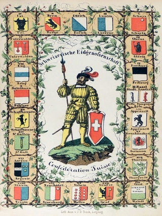 La Suisse et Les Parties Limitrophes de L'Italie, de la Savoie et du Tyrol