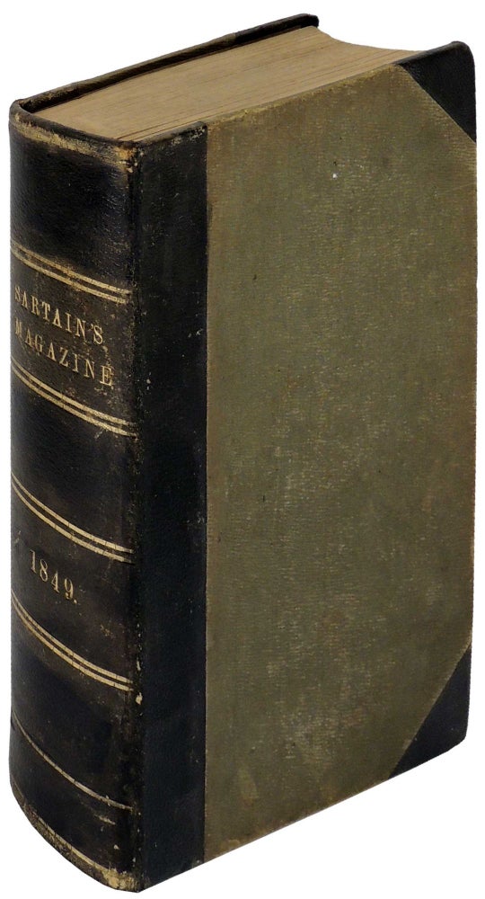 Item #31565 Sartain's Union Magazine of Literature and Art. Volume IV (4) January - June, 1849 and Volume V (5) July - December 1849. Edgar Allan Poe.