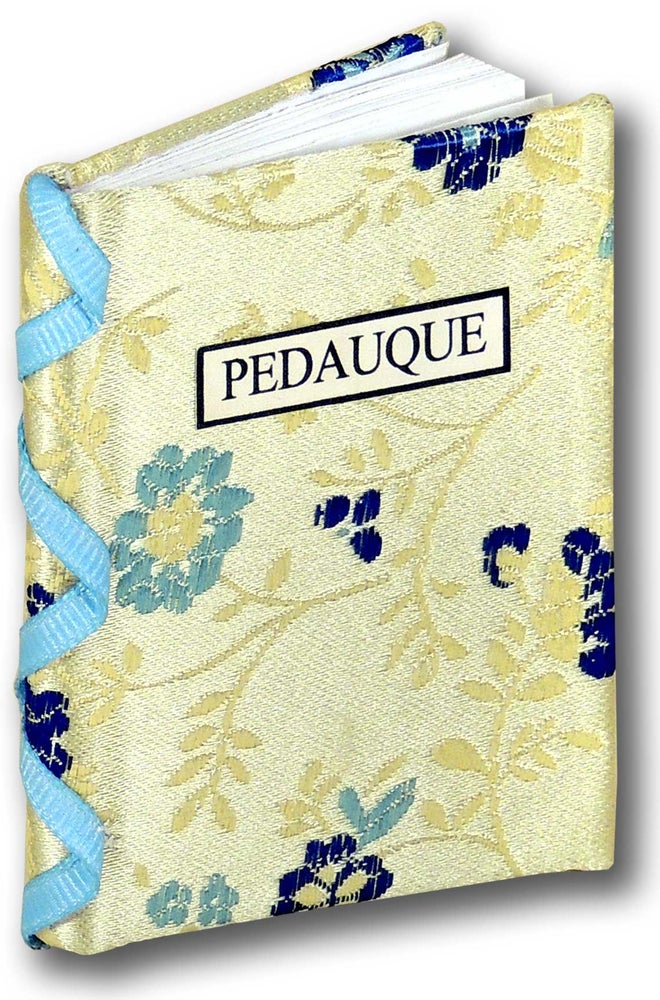 Item #31762 Pedauque. Bo Press Miniature Books, Prue Batten, book artist Pat Sweet.
