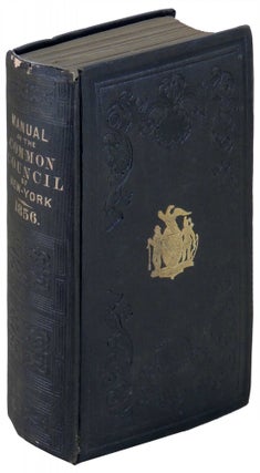 Item #31792 Manual of the Corporation of City of New York for 1856. D. T. Valentine, David Thomas