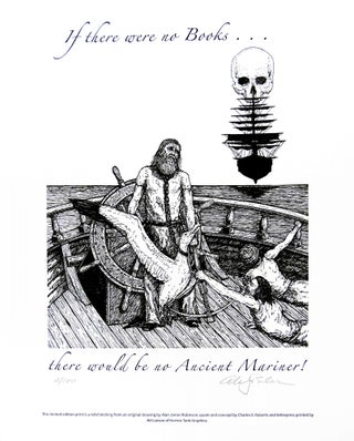 Item #31969 If there were no books ... there would be no Ancient Mariner! PRINT. Cheloniidae...