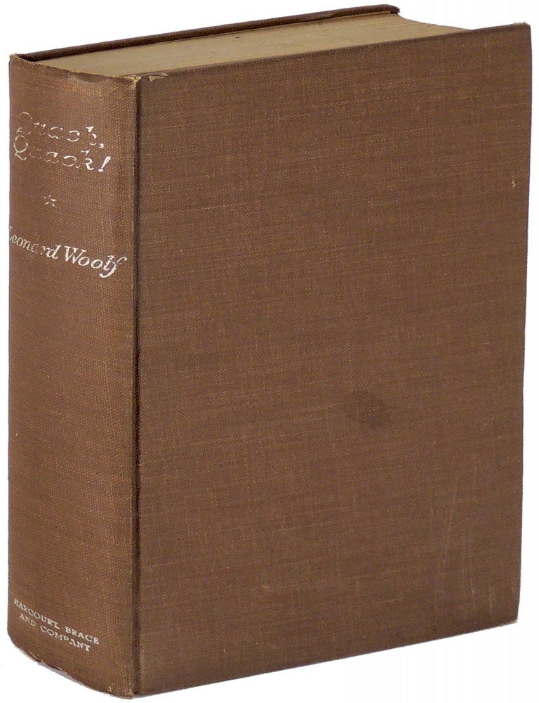 Item #32029 Quack, Quack! Leonard Woolf.