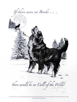 Item #32246 If there were no books ... there would be no Call of the Wild! PRINT. Cheloniidae...