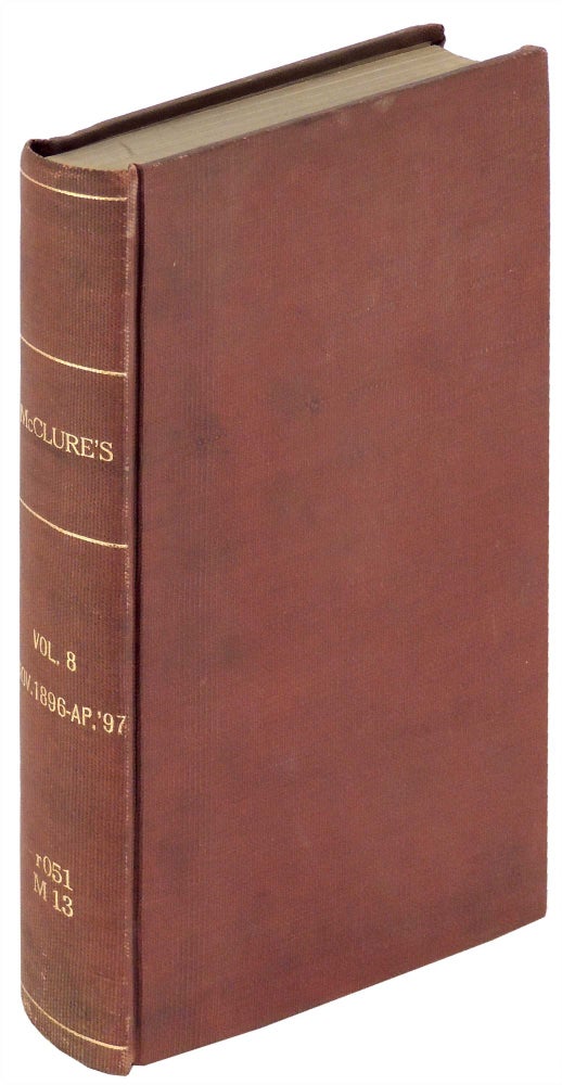 Item #32264 McClure's Magazine. Volume VIII (8) November 1896 to April 1897. Walt Whitman, Robert Browning, Rudyard Kipling, Arthur Conan Doyle, Mark Twain, Robert Louis Stevenson.