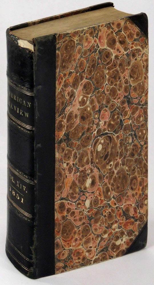 Item #32272 American Review: A Whig Journal Devoted to Politics and Literature. New Series, Volume VIII (8) - Whole Volume XVI (14) July - December 1851. Wordsworth Keats.
