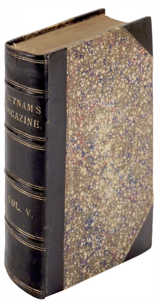 Item #32279 Putnam's Magazine. Original Papers on Literature, Science, Art and National Interests. New Series. Volume V (5) January - June 1870