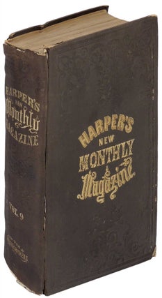 Item #32374 Harper's New Monthly Magazine Volume IX (9) June to November 1854. Herman Melville