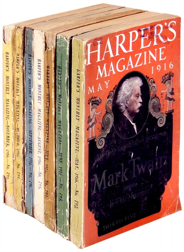 Item #32464 Harper's Magazine [The Mysterious Stranger]. Mark Twain.
