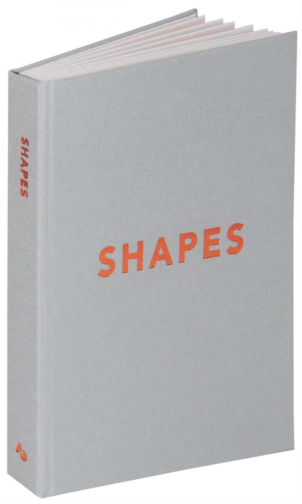 Item #32760 Shapes. Abstract Orange Press, Lauren Emeritz, book artist.