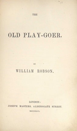 The Old Play-Goer