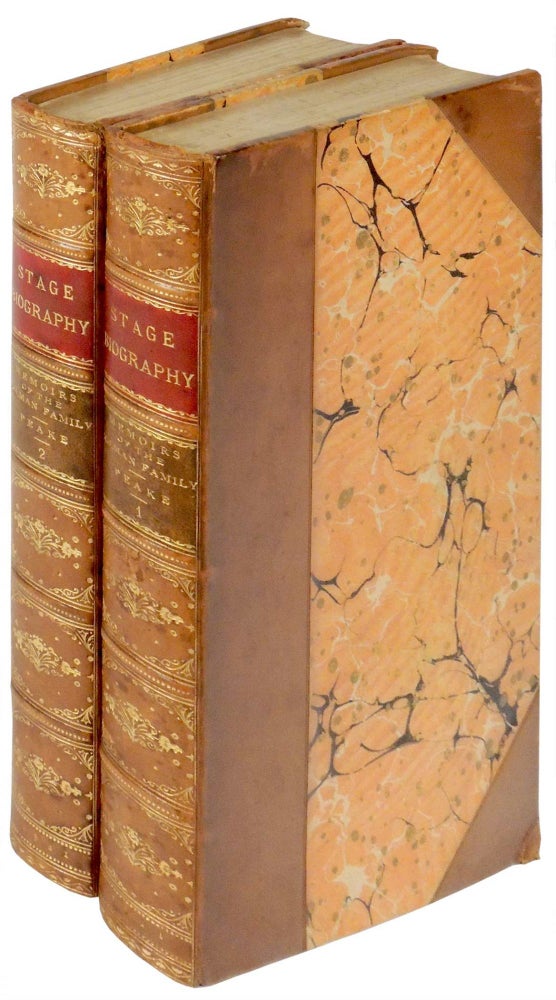 Item #33024 Memoirs of the Colman Family, Including Their Correspondence with the Most Distinguished Personages of Their Time. Two Volumes. George Colman, Richard Brinsley Peake.