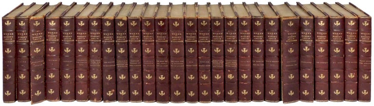 Item #33089 Works. The Novels and Tales of Robert Louis Stevenson. 26 volumes. Robert Louis Stevenson.